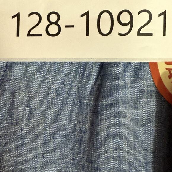 Faherty Essential Chambray Short 6.5" Drawstring Size XL indigo Dye NEW - Picture 14 of 14